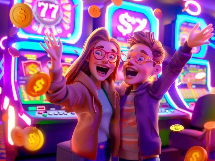 Live casino table layout with player positions